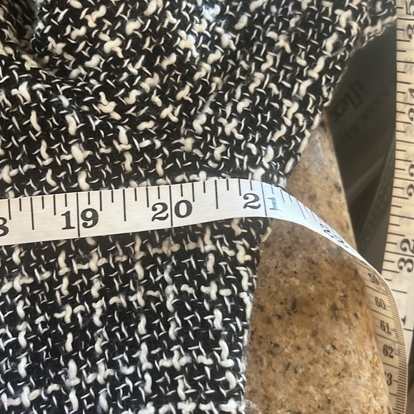 Shein black and white Blazer sz 12 - Picture 4 of 8